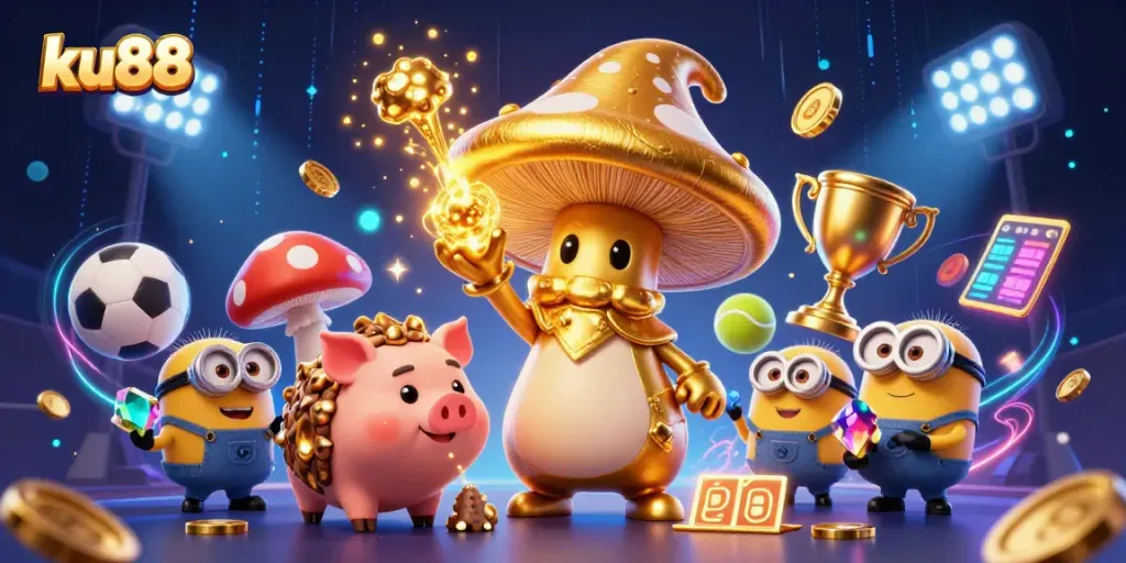 Engage with ku88’s magical 3D casino adventure featuring golden wizardry and dynamic sports elements.