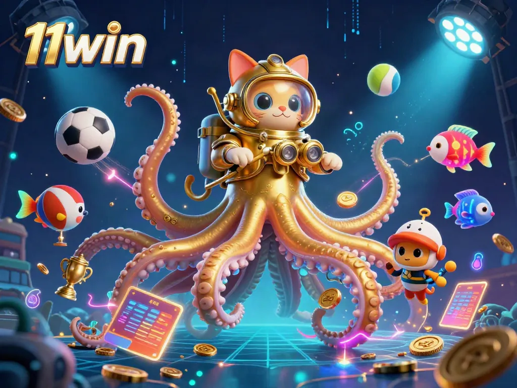 Engage with thrilling casino action at 11win, featuring dynamic sports elements and an underwater adventure.